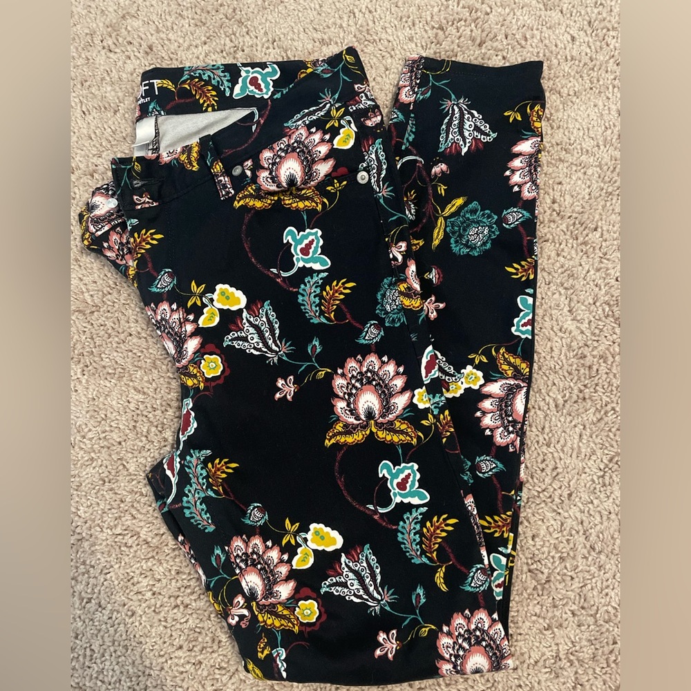 Loft Floral Pants
